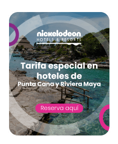 reserva en hoteles para nickelodeon