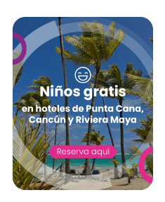 Banners landings hoteles niños gratis