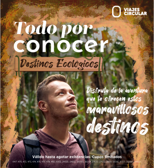 Portada de catálogo destinos ecologicos 2024