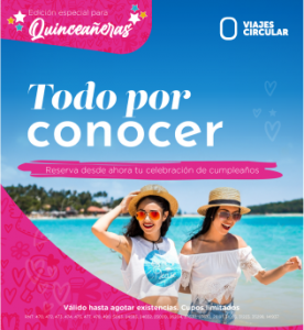 Portada catálogo quinceañeras 2024