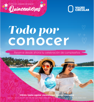 Portada catálogo quinceañeras 2024