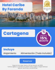 viajar a cartagena en hotel de lujo