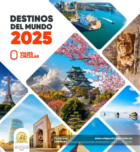 Portada catálogo destinos exoticos 2025