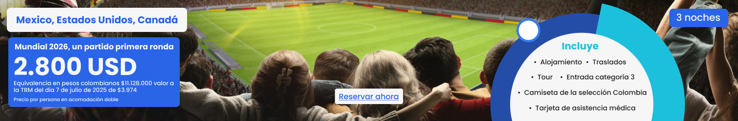 oferta para viajar al mundial