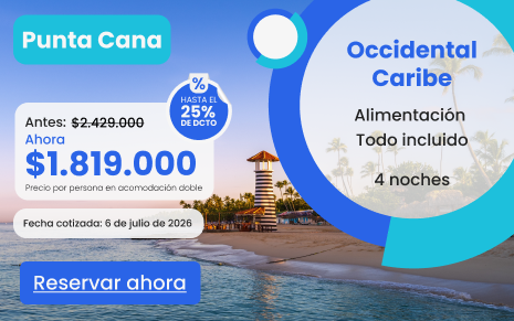 Banner hotel de mes mayo, Punta Cana Occidental Caribe